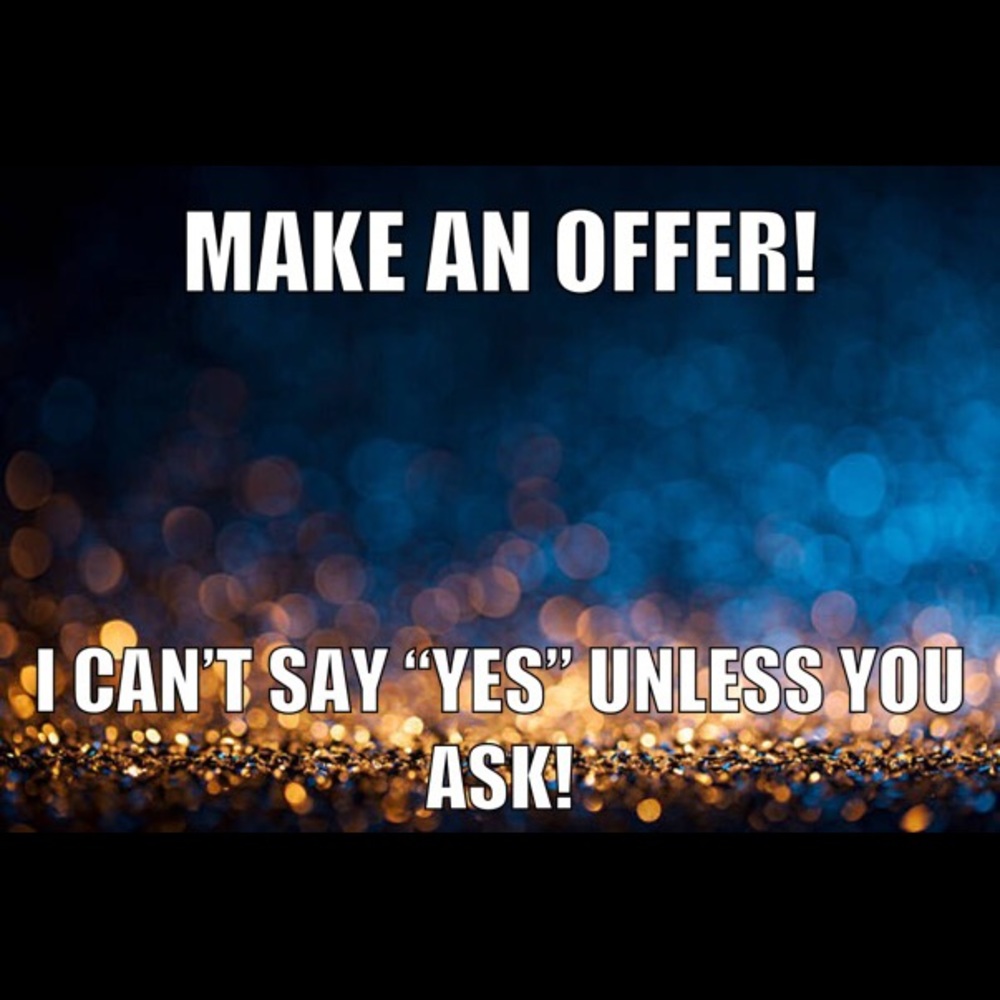 Don't wait for a price drop! Let's negotiate!